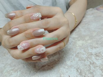 フランセス(Frances)/パール×ホログラムお花
