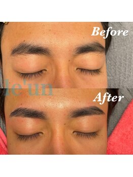 ルアン 表参道店/メンズ美眉毛スタイリング