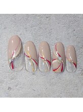 アッサンブレ 豊洲店(Assemble)/お正月ネイル