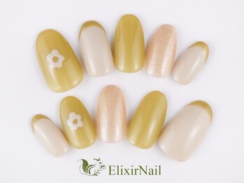 エリクサーネイル 神田(Elixir Nail)/シンプル/クーポン使用