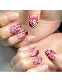 マグネット手描きレース