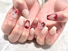 ワールド ビューティ ヴィヴァルト 宝塚店(WORLD BEAUTY VIVALTO)/ハートネイル