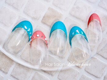 ネイルサロン ブランシュール(Nail Salon Blancheur)/シンプルフレンチ