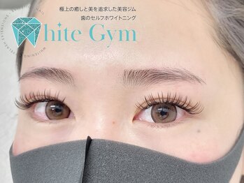 ホワイトジム(White Gym)/フラットダブル付け放題ブラウン
