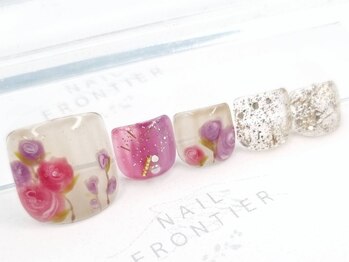 手描き薔薇フット8980円~