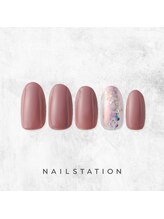 ネイルステーション リンクスウメダ店(NAIL STATION)/シンプルネイル／パラジェル