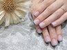 【人気NO.3】フレンチネイル￥6,500→¥5,500【再来】