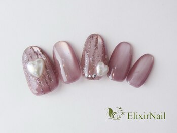 エリクサーネイル 神田(Elixir Nail)/シンプル/クーポン使用