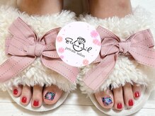 エテルナ ネイル(eterna nail)/フット親指アート