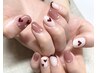丁寧ケア付き◎ハンドアート6本コース　¥9130