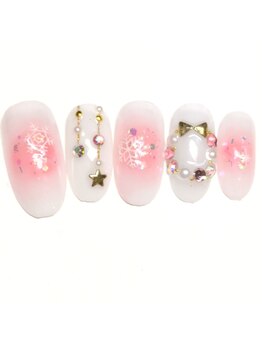 アッシュネイル(Ash nail)/ じゅわっと色づく冬チーク