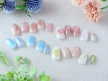 グロスネイル(gloss nail)の雰囲気（デザインに迷った時は定額デザインがおすすめ）