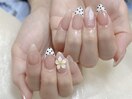 夏に大人気3Dフラワーネイル