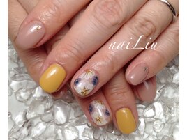 お花ネイル