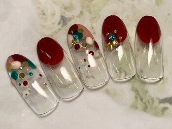 ネイルサロン マハロ(Nail salon MaHaLo)/新規付替オフ込☆ハンド¥6950