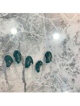 グラマラス アンジェアイ 荻窪店(glamourous ange eye)/ニュアンスネイルサンプル