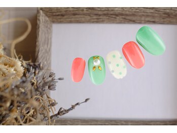 ファストネイル 錦糸町店(FAST NAIL)/グリーン　ラメグラ　【11174】