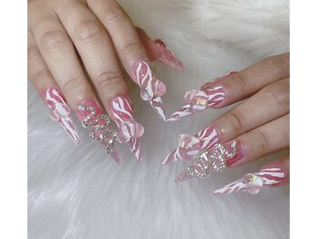 クロスネイル 渋谷店(CROSS nail)/ゼブラネイル