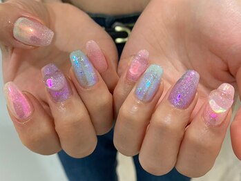 シェリーラメール 新宿店(cherie la mer)/キラキラネイル