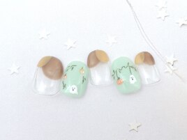 ハロウィンネイル 9,980円