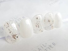 ネイルフロンティア 吉祥寺(NAIL FRONTIER)/Sホワイトニュアンス5480円～