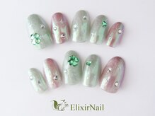 エリクサーネイル 神田(Elixir Nail)/シンプル/クーポン使用