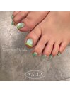 韓国発VALLANAILフットネイル