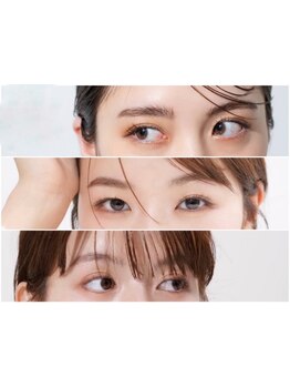 アイブロウメニューがあるサロン