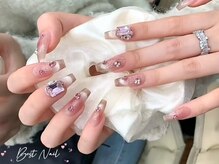 Best Nail 銀座店【ワンホンネイル・スカルプ・パラジェル・上品ジェルネイル】/フレンチマグネットつけ放題