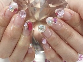 目立ちストーンが可愛い♪