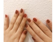 ニキ ヘアー ネイル(niki hair nail)/ブラウンオレンジ