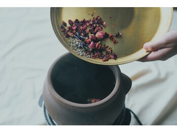 ゆりの花/オリジナルブレンドハーブ蒸し