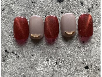 リロウ(relow)/12月キャンペーンネイル