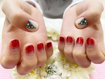 プルミエ ネイル(Premier Nail)/Xmas★2本アート