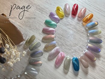 ペイジ(page)/人気のマグネットネイル10本