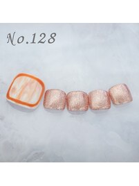 フットネイル：No.128