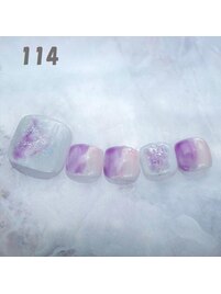 フットネイル：No.114