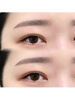 チルアンドアイ 千葉駅前店(Chill&Eye)/美眉スタイリング/BeforeAfter