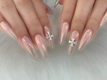 ネイルサロン マーチ おもろまち店(NAIL SALON MARCH)/オーロラミラーネイル