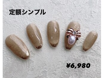 マルチューネイル 池袋(MARUCHU NAIL)/定額シンプルアート