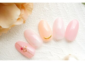 ルシェルアイ/シンプル☆押し花☆ヌーディー