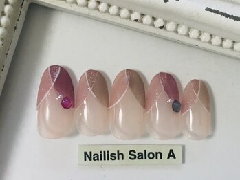 ネイリッシュサロン エー(Nailish Salon A)/プッチフレンチネイル