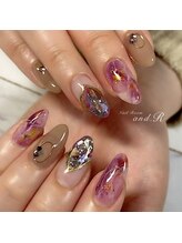 アンド アール(and.R)/アメジストネイル