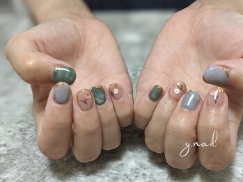 ワイネイル(Y.nail)/絵画ネイルデザイン