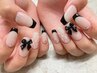 〈HAND〉　韓国＆ワンホンネイル120分コース♪持ち込み可◎/パーツ付け放題