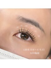 トータルビューティー(TOTAL BEAUTY)/フラットラッシュ　120本