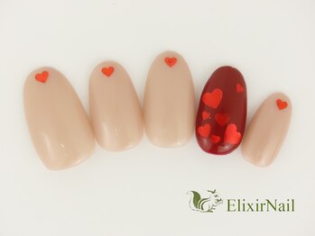 エリクサーネイル 神田(Elixir Nail)/シンプル/クーポン使用