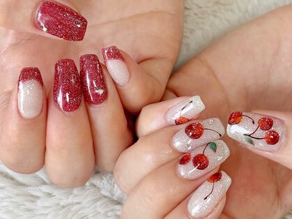 グロスネイル(gloss nail)の写真