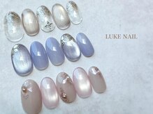 ルークネイル(LUKE NAIL)/シンプル夏ネイル　オフィス
