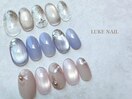 シンプル夏ネイル　オフィス